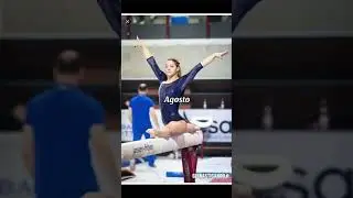 Body di ginnastica artistica in base al mese #editing #shortvideo #sports