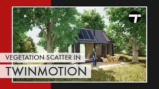 Twinmotion new feature- Vegetation scatter tool tutorial in HINDI