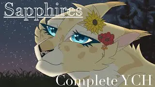 “Your eyes are like sapphire’s…” ||COMPLETE YCH for Aokotai||