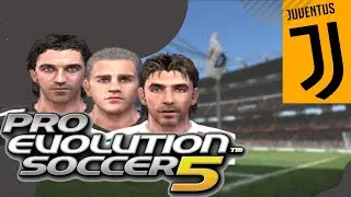 O Elenco Inesquecível da Juventus no PES 2005 | Quem Lembra Desses Craques?