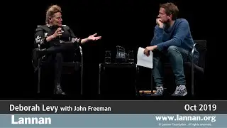 Deborah Levy, Conversation, 30 October 2019