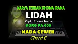 Lidah ( Rhoma irama ) Karaoke nada wanita