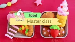 Еда для кукол.|Food for dolls (master class)🍔🍕