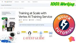 Training at Scale with Vertex AI Training Service | Step By Step | 