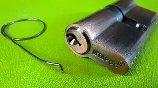 [218] Как Открыть дверной Замок с цилиндровым механизмом Итарос