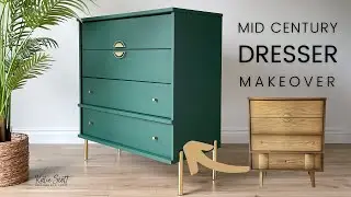 MODERN DRESSER MAKEOVER