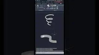 Sweep in Autocad 