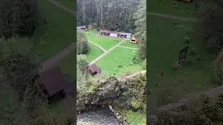 Поднялись на верх алтайского водопада в Камышлинском районе