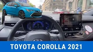 Toyota Corolla Hatchback 2021 Acceleration Onboard Interior