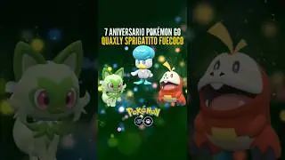 ¡QUAXLY 🦆 SPRIGATITO 🐱 FUECOCO 💀 en pokemon go! 
