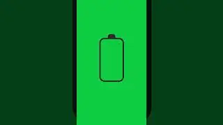 Battery Charge - motion graphics animated element