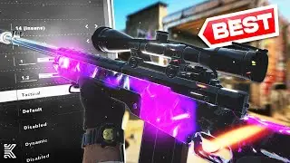 The BEST CONTROLLER SETTINGS For Sniping On Black Ops Cold War...