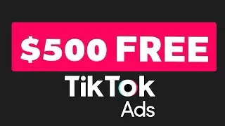 FREE 500$ TIKTOK ADS COUPON 2024
