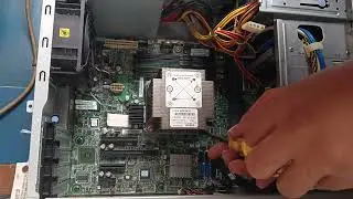 Server IBM X3100 M4 proses bongkar mainboard
