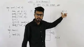 Gate 2016 pyq C Programming | What is output of following C program?void count(int n){static int d=1