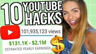 10 YouTube Life Hacks To Grow Your Channel FAST EVERYONE Needs To Know!
