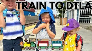 Little Tokyo and Science Center Fun in DTLA 🚂