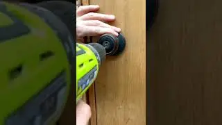 How to drill out a lock 