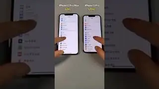 iphone 12 pro max vs iphone 13 pro