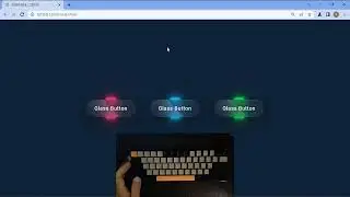 ASMR PROGRAMMING -  Css Grassmorphism Animation |  ASMR WEB CODING