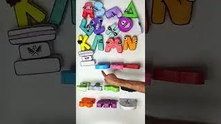 KICKING 👌 GREEK Paper Alphabet Lore A - Ω 