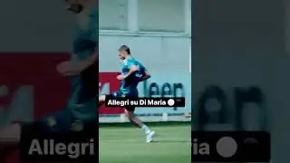 #Allegri: "#DiMaria più lo teniamo vicino a quelli che devono far gol, e meglio è!"  #Juventus ⚪️⚫️