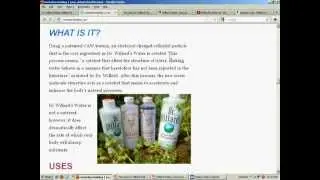 Willard Water,, a possible panacea.