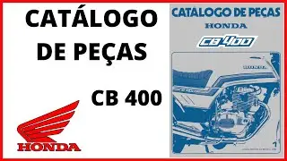 CB 400 - CATÁLOGO DE PEÇAS