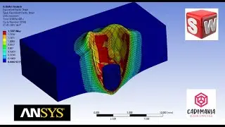 Bullet Penetration Analysis using ANSYS Design Modeller and Explicit Dynamics | 