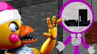(Прохождение игры Five Nights At Stickman's) #1