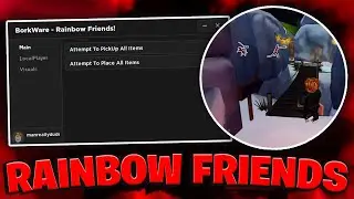 [CHAPTER 2] Rainbow Friends Script / Hack - Auto Pick Up & Auto Place Items | ESP Items & Monsters!