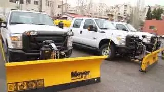 الامانة تستلم كاسحات ثلوج فورد F350 لمواجهة العاصفة هدى