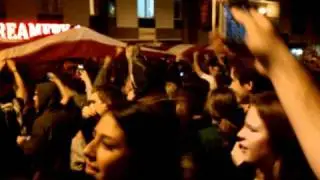 Penn state after hearing about osama's death