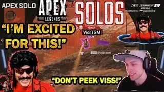 DrDisrespect's FIRST SOLO Game in APEX's NEW Solo Mode! (INTENSE vs VISS!)