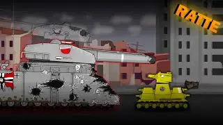 Ratte: My best friend KV-44 - cartoons about tanks