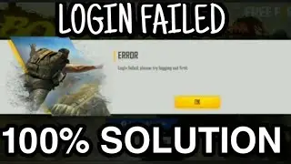 login failed please try logging out first free fire || free fire login failed problem solved