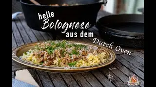 White Bolognese from the Dutch Oven | Dutch Oven Bolognese without tomatoes