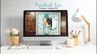 Frames & Flowers Scrapbook Process Video