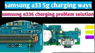 samsung a336 charging error👍a33 charging problem solution