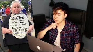 TRANS BOY REACTING TO ANTI-TRANS MEMES