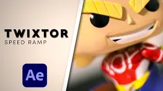 How To Make Speed Ramps With Twixtor Plugin [ After Effects Tutorial ]