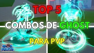Top 5 MELHORES Combos de GHOST para PvP! (Blox Fruits)