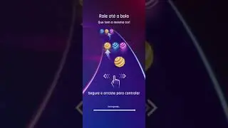 jogando (e morrendo) no jogo da bola dançante ao som da música tema do caramelo safado (assista 😍😍)