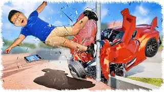 Супрамен жаман соғыстым 😮мәшинем шашылып кетті (BeamNG)