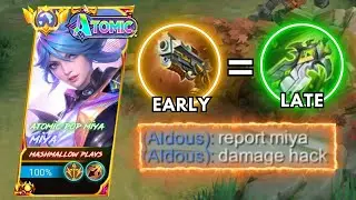 MIYA NEW ONE SHOT BUILD!! (BROKEN DAMAGE) │ MIYA BEST BUILD & EMBLEM 2023 │ MLBB