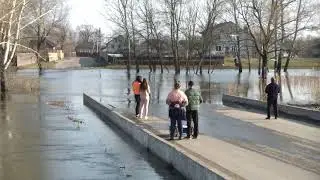 Весна пришла. Сватово паводок 2018.