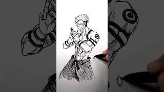 my bro sukuna #drawing #art #shorts #jujutsukaisen