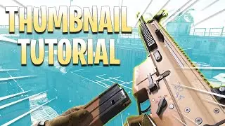 COD Warzone Thumbnail Tutorial Easy and Simple