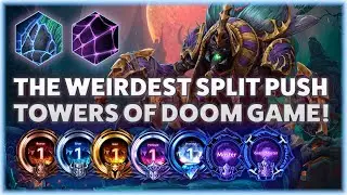 Anubarak Cocoon - THE WEIRDEST SPLIT PUSH TOWERS OF DOOM GAME! - B2GM Season 3 2024