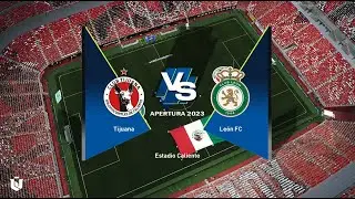 Tijuana vs Leon ● Liga Mx 2024 ● Gameplay Pes 2021